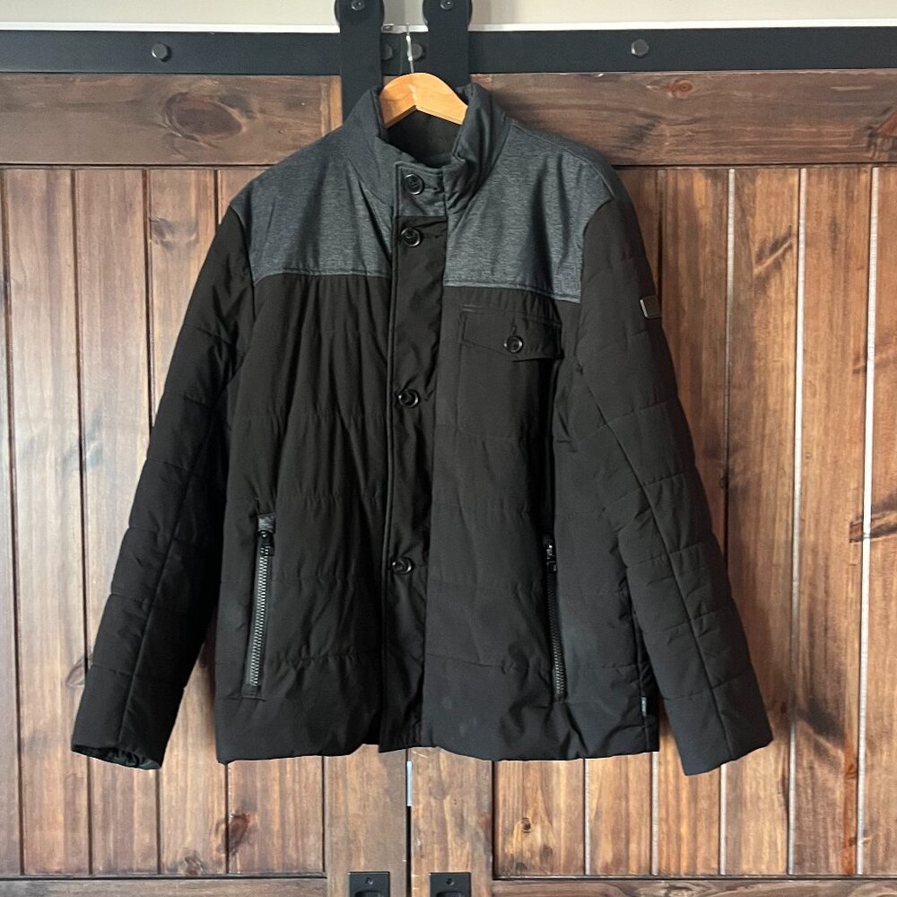 Tumi Men's Mixed Media Jacket